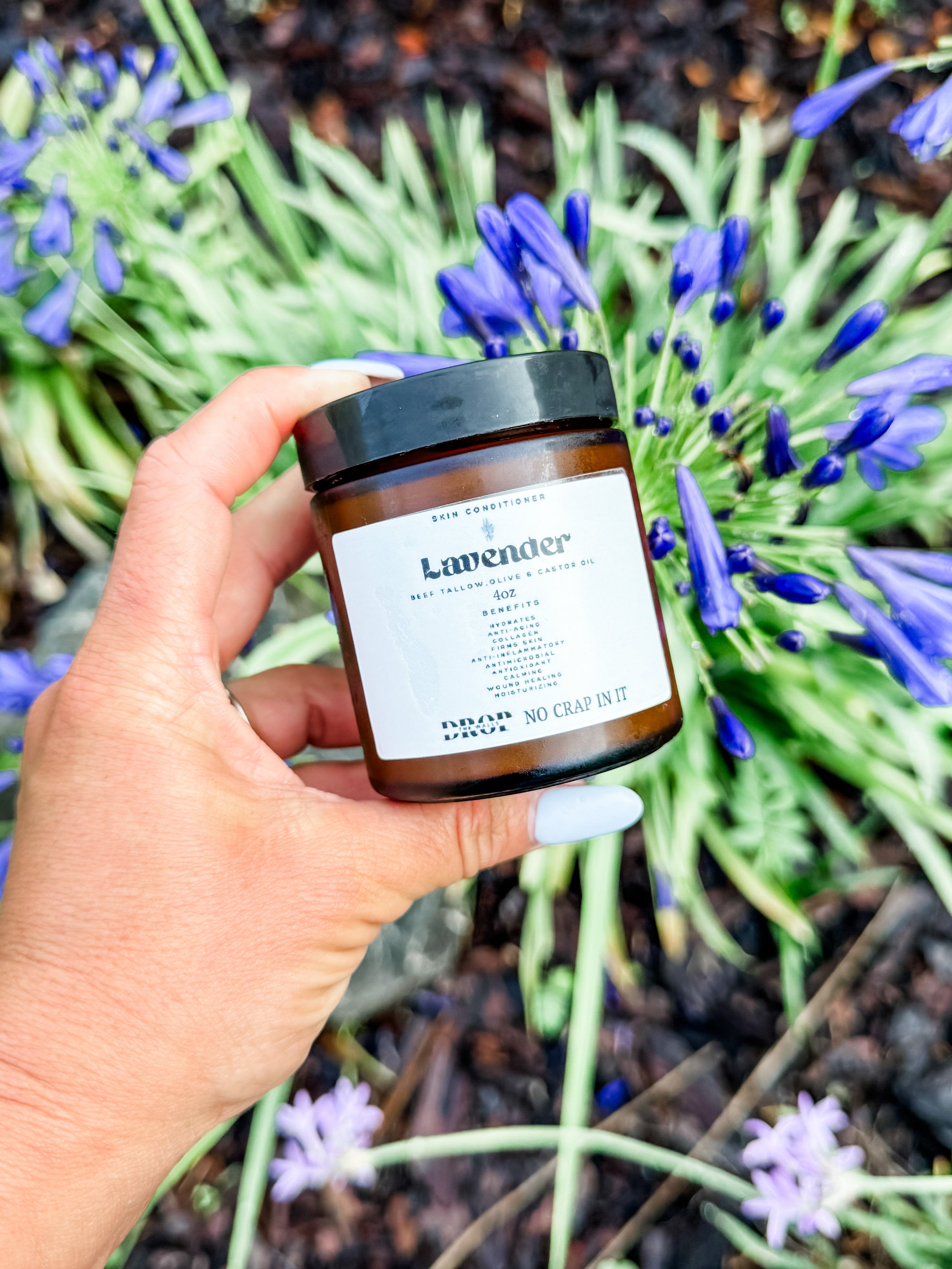 BELLA NEANE Drop the Walls Beef Tallow Castor Oil Firming Cream 8 ounce  *Final Sale*