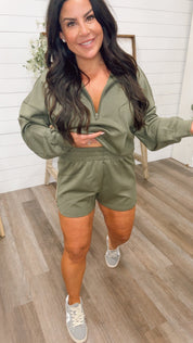 Olive Heaven Soft Shorts