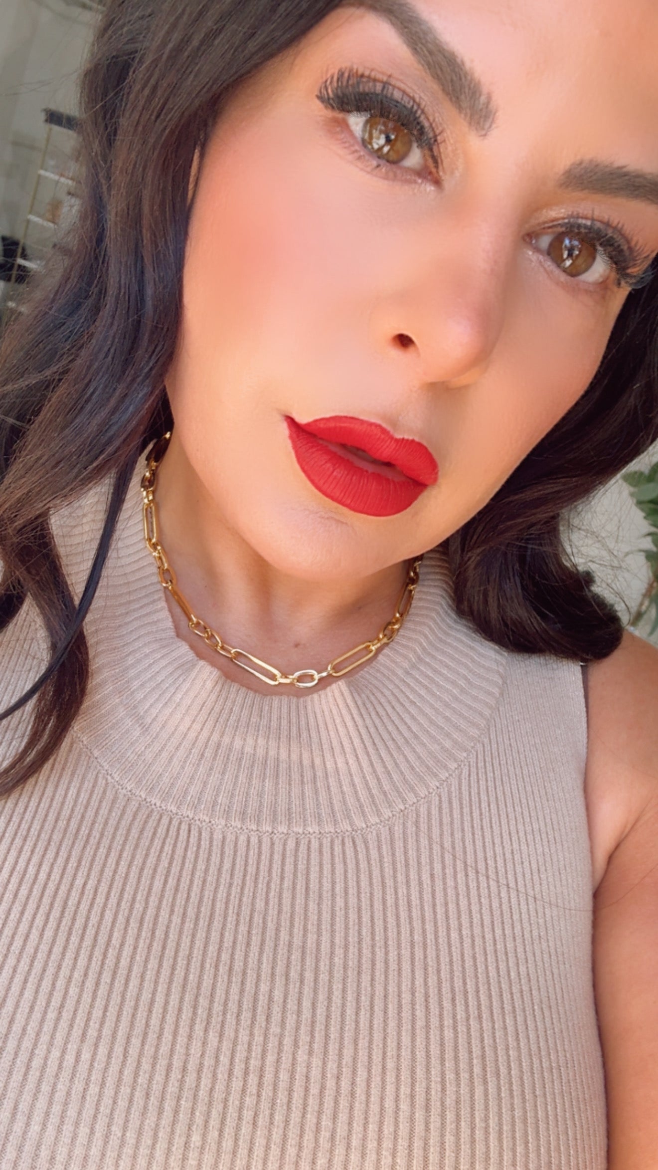 Bella Neane Exclusive Large Paper Clip Magnetic Necklace