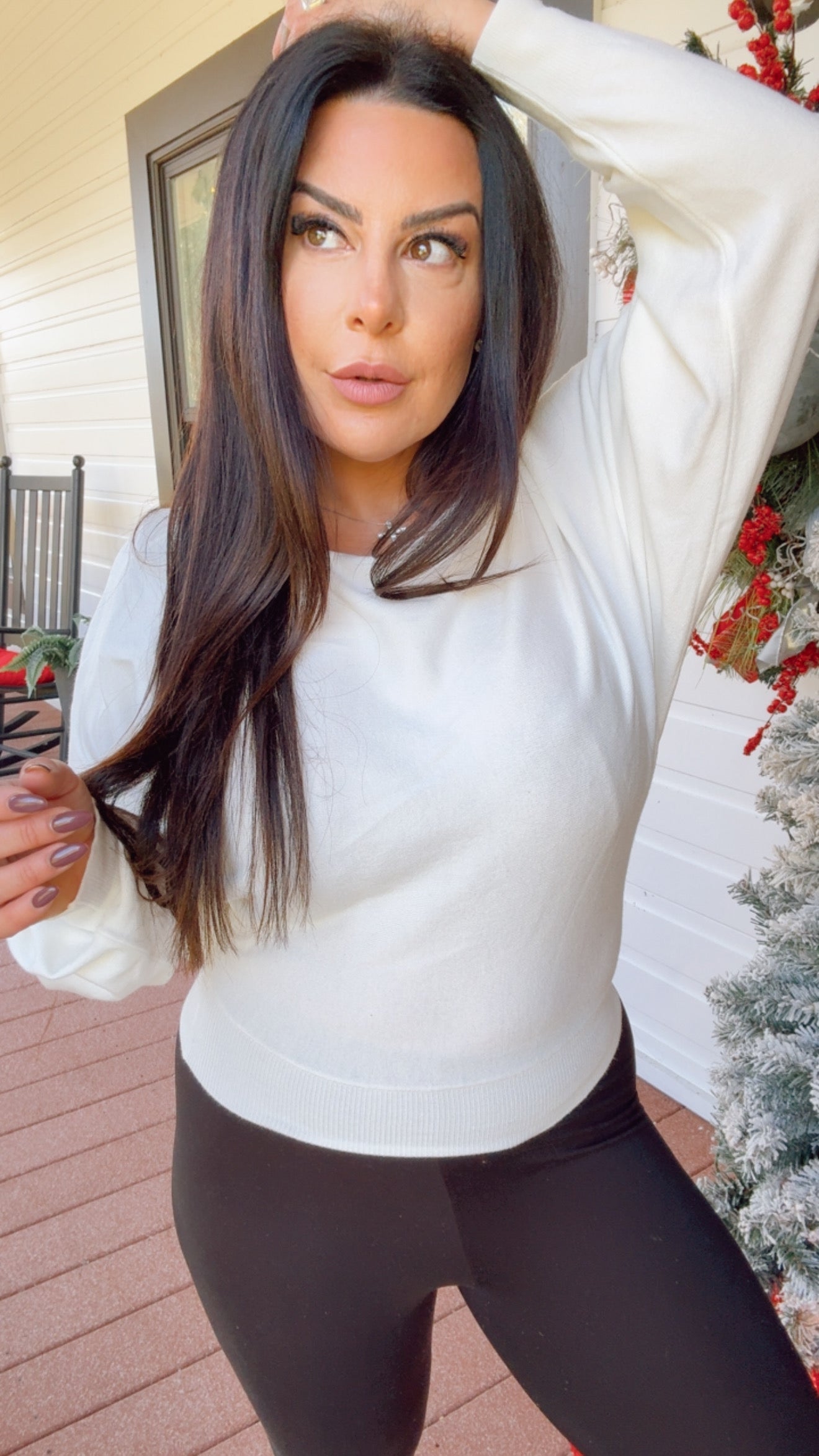 White Ultra Soft Boat Neck Top