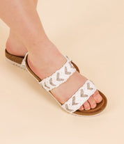 Fia Sandal in White