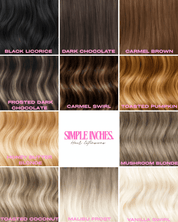 CARMEL SWIRL By Simple Inches