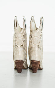 Houston Studded Boots in Champagne