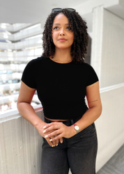 Short Sleeve Waist Length Top (DW)