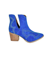 Journee Ankle Boots in Blue
