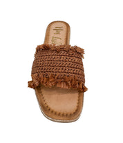 Juana Woven Sandals in Tan