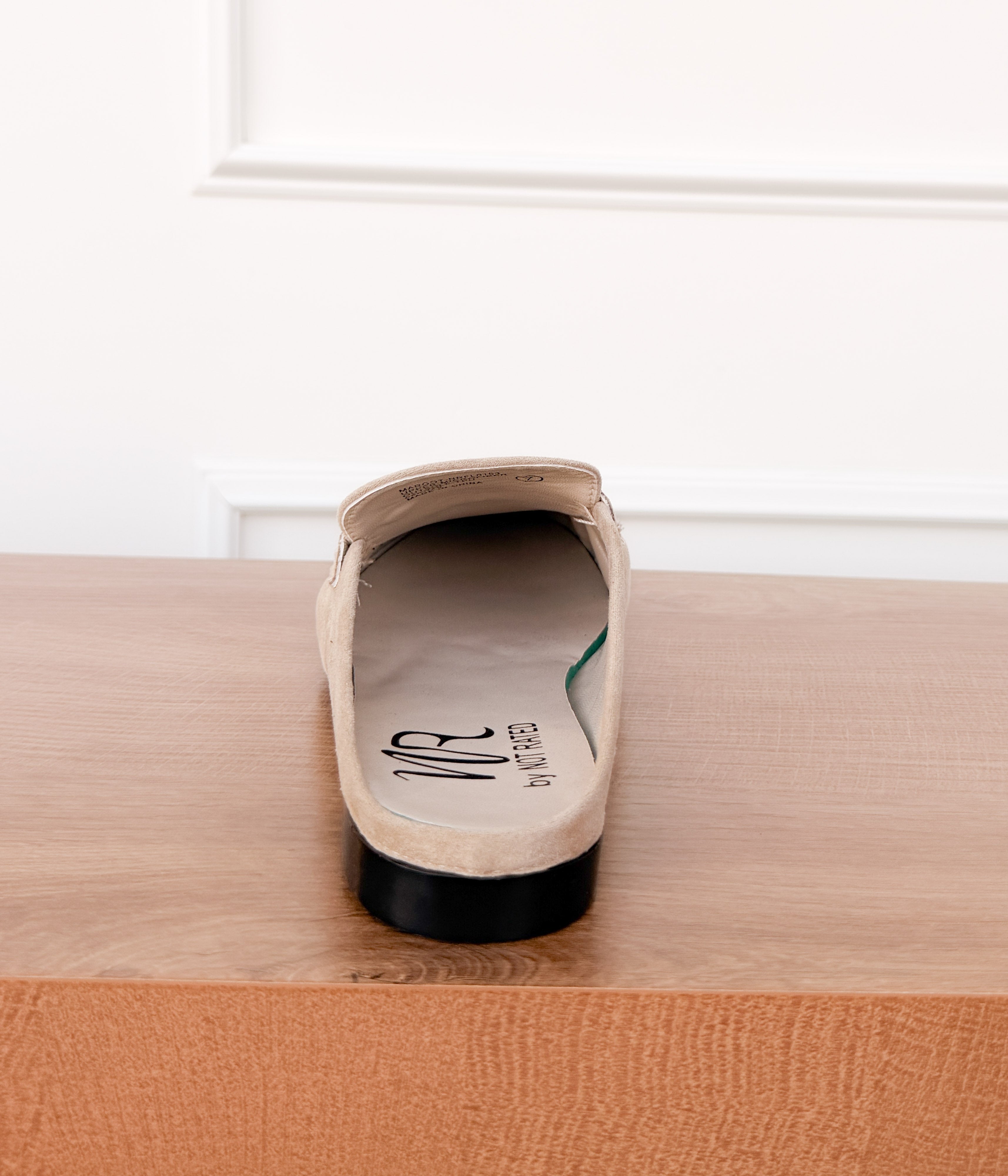 Margot Slide Loafer in Cream