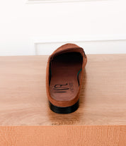 Margot Slide Loafer in Chocolate