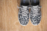 Mayo Sneaker in Light Grey Leopard