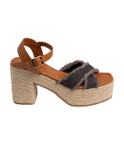 Nana Platform Sandals in Black
