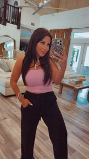 Ultra Soft Pink Tube Top