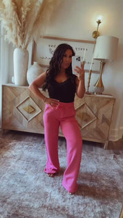 Rae Mode PInk  Scuba Modal Joggers