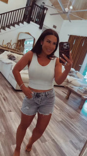Taupe Vcut Lightweight Tank