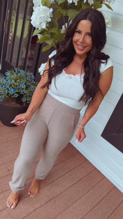 Ultra Soft Mocha Joggers