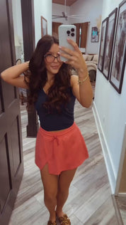 Pink Ultra Soft Skort