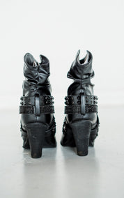 Short Change Booties in Black