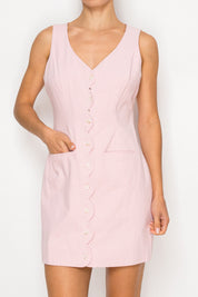 Chic Woven Pink Dress Stitch and Co 30a