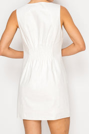 Chic Woven White Dress Stitch and Co 30a