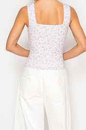 Chic Lavender  Sleeveless Top Stitch and Co 30A