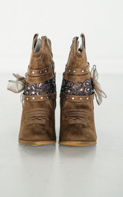 Stash Bootie in Taupe