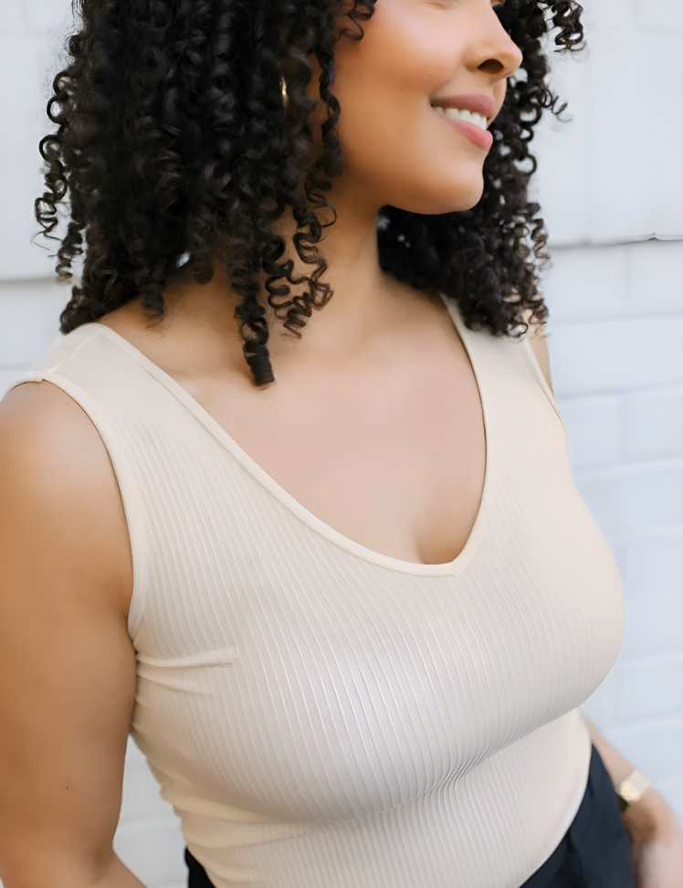 Ribbed Reversible Tank (DW)