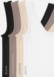Ribbed Reversible Tank (DW)