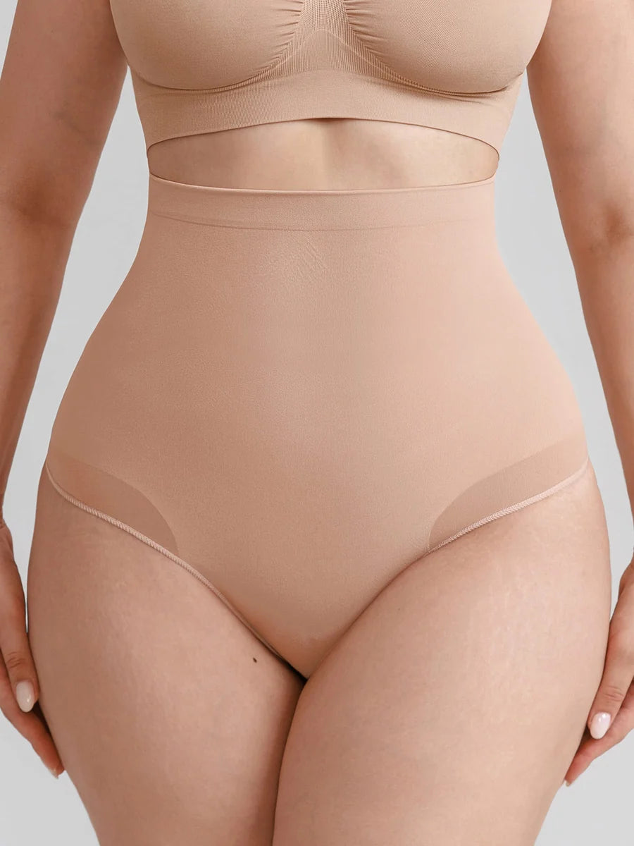 High Waist Cheeky Tummy Control Shapewear Panties