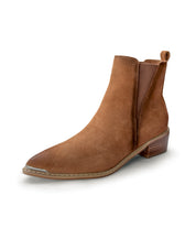 Wylie Suede Ankle Boot in Tan