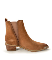 Wylie Suede Ankle Boot in Tan
